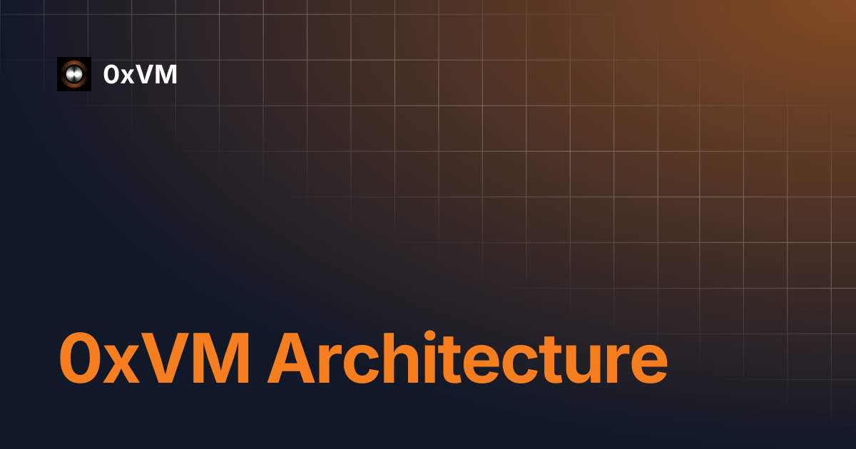 0xVM Architecture | 0xVM